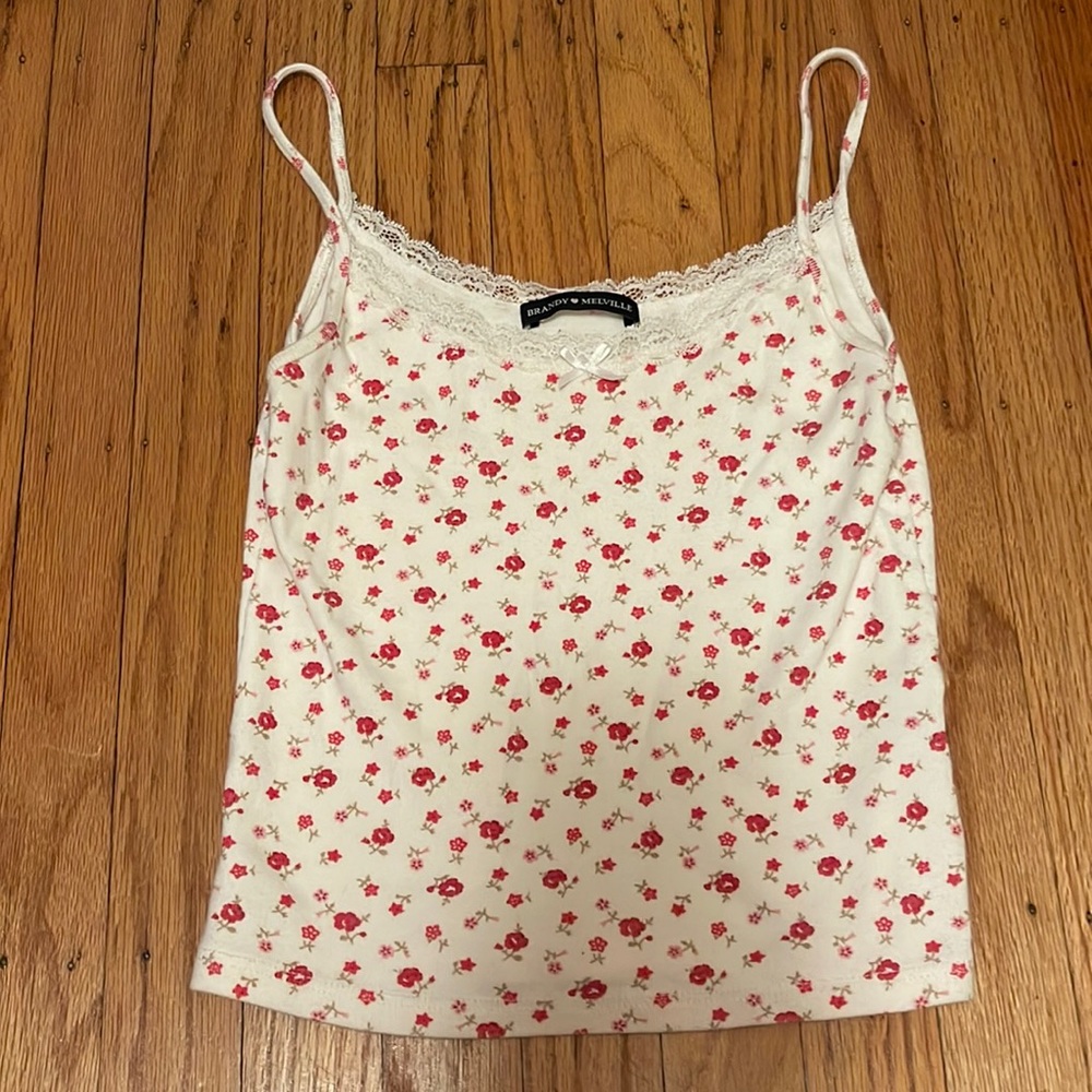 Floral Brandy Melville tank!